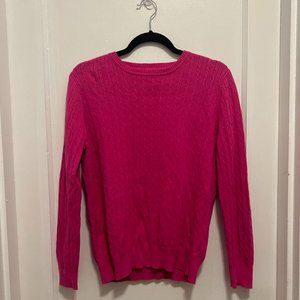 Hot Pink Knit Sweater